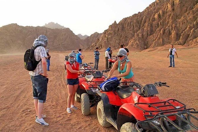 Quad bike desert safari tour in Hurghada