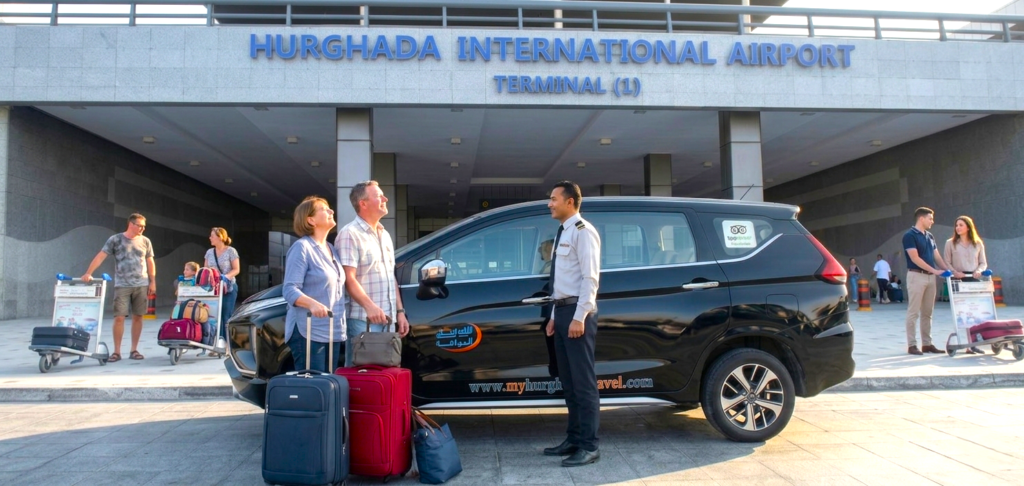 Private airport transfer service in Hurghada
