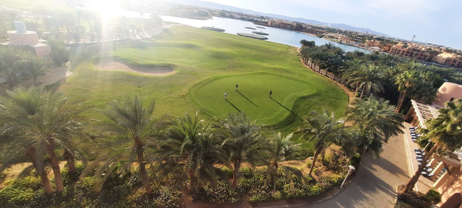 Private car city tour exploring El Gouna luxury resort and lagoon bridges in Hurghada